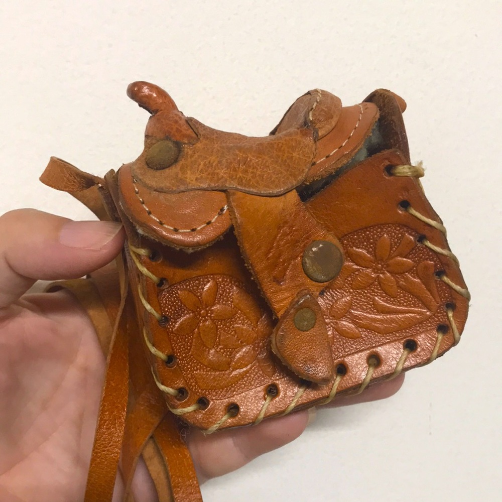 Mini Western Horse Saddle Bag